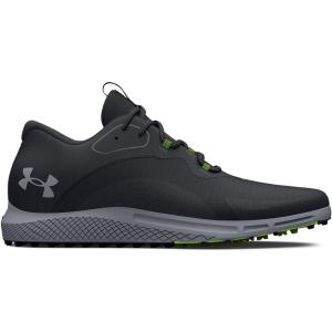 imageUnder Armour Mens Charged Draw 2 Spikeless Cleat Golf Shoe001 BlackBlackSteel