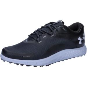 imageUnder Armour Mens Charged Draw 2 Spikeless Cleat Golf Shoe002 BlackBlackMod Gray