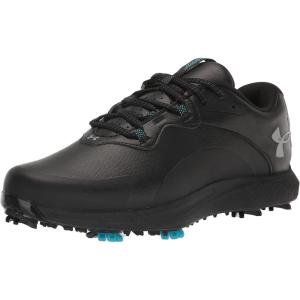 imageUnder Armour Mens Charged Draw 2 Spikeless Cleat Golf Shoe002 BlackBlackSteel