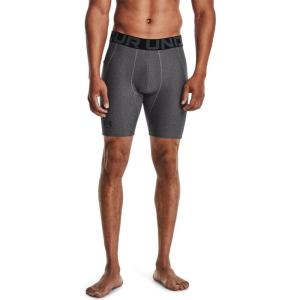 imageUnder Armour Mens HeatGear Compression ShortsCarbon Heather 090Black