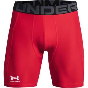 imageUnder Armour Mens HeatGear Compression ShortsRed 600White