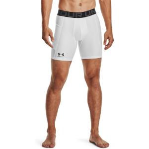 imageUnder Armour Mens HeatGear Compression ShortsWhite 100Black