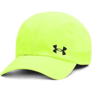 imageUnder Armour Mens Isochill Launch Run Adjustable Hat731 Highvis Yellow  Black  Reflective
