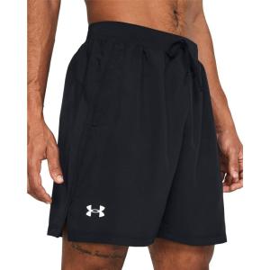 imageUnder Armour Mens Launch Run 7 Inch Unlined Shorts001 Black  Black  Reflective