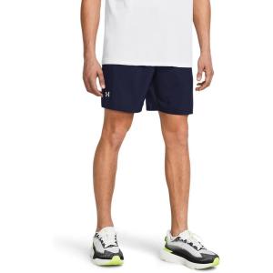 imageUnder Armour Mens Launch Run 7 Inch Unlined Shorts411 Midnight Navy  Midnight Navy  White