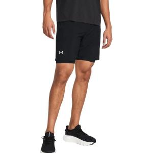 imageUnder Armour Mens Launch Run 7quot 2in1 Shorts001 Black  Black  Reflective
