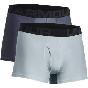 imageUnder Armour Mens MultiPack Performance Tech Boxerjock Brief 3quot Inseam AllDay Comfort ampamp Soft044 Downpour Gray   Jet Gray
