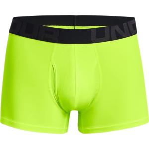 imageUnder Armour Mens MultiPack Performance Tech Boxerjock Brief 3quot Inseam AllDay Comfort ampamp SoftHighvis Yellow 731Beta