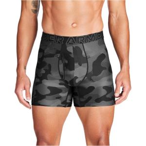 imageUnder Armour Mens Standard Tech 6quot Boxerjock MultipackBlack Neo Camo Print 3 Pack