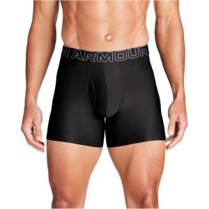imageUnder Armour Mens Standard Tech 6quot Boxerjock MultipackBlack Solid  Core 3 Pack