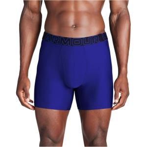 imageUnder Armour Mens Standard Tech 6quot Boxerjock MultipackRoyal Solid  Core 3 Pack
