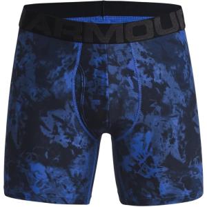 imageUnder Armour Mens Standard Tech 6quot Boxerjock MultipackTech Blue 433White
