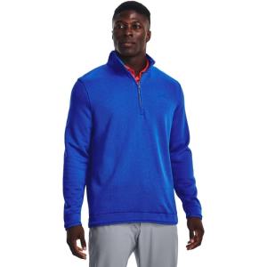 imageUnder Armour Mens Storm Snap Fleece 12 Zip TShirt486 Versa Blue   Versa Blue