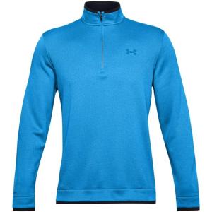 imageUnder Armour Mens Storm Snap Fleece 12 Zip TShirtElectric Blue 428Dynamic Blue