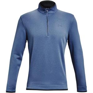 imageUnder Armour Mens Storm Snap Fleece 12 Zip TShirtMineral Blue 470Mineral Blue