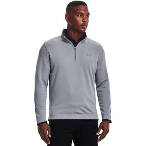 imageUnder Armour Mens Storm Snap Fleece 12 Zip TShirtSteel 035Steel
