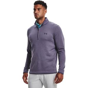 imageUnder Armour Mens Storm Snap Fleece 12 Zip TShirtTwilight Purple 500Twilight Purple
