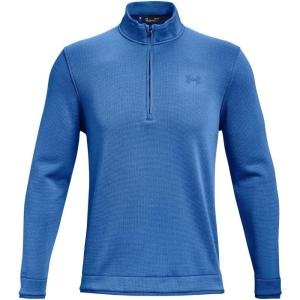 imageUnder Armour Mens Storm Snap Fleece 12 Zip TShirtVictory Blue 474Cerulean