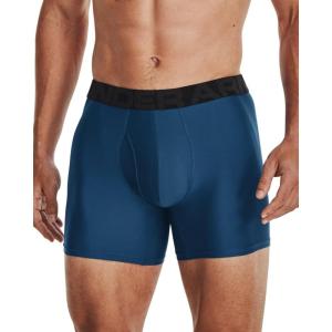 imageUnder Armour Mens Tech 6inch Boxerjock 1Pack426 Varsity Blue   Black