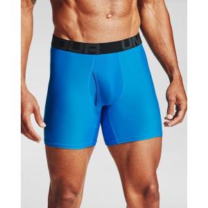 imageUnder Armour Mens Tech 6inch Boxerjock 1PackElectric Blue 428Black