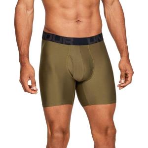 imageUnder Armour Mens Tech 6inch Boxerjock 1PackGreen
