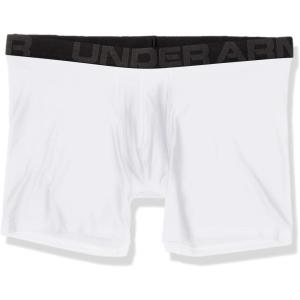 imageUnder Armour Mens Tech 6inch Boxerjock 1PackHalo Gray 015Black