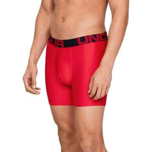 imageUnder Armour Mens Tech 6inch Boxerjock 1PackRed 600Red