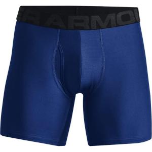 imageUnder Armour Mens Tech 6inch Boxerjock 1PackTech Blue 432Black