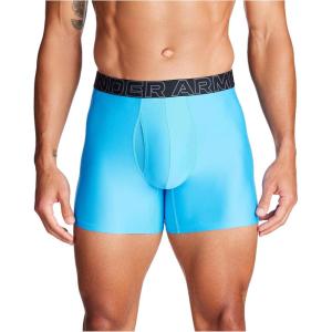 imageUnder Armour Mens Tech 6inch Boxerjock 1PackViral Blue Solid
