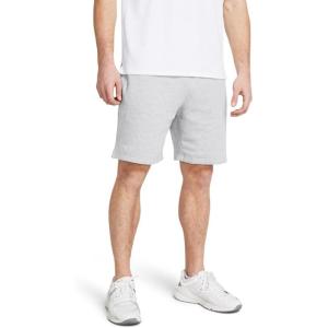 imageUnder Armour Mens UA Rival Fleece Shorts011 Mod Gray Light Heather   White