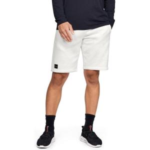 imageUnder Armour Mens UA Rival Fleece ShortsOnyx White