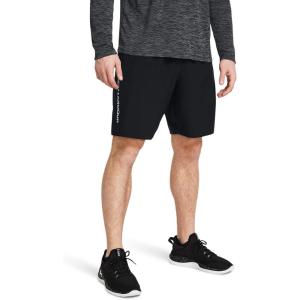 imageUnder Armour Mens Woven Wordmark Shorts001 Black   White