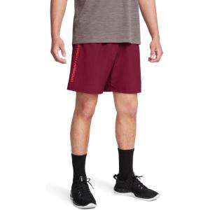imageUnder Armour Mens Woven Wordmark Shorts625 Cardinal   Racer Red