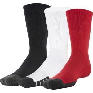 imageUnder Armour Performance Tech Crew Socks MultipairsRed Assorted 3pairs