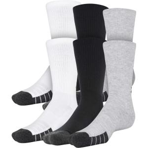 imageUnder Armour Performance Tech Crew Socks MultipairsSteel Assorted 6pairs