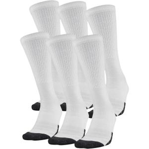 imageUnder Armour Performance Tech Crew Socks MultipairsWhite 6pairs