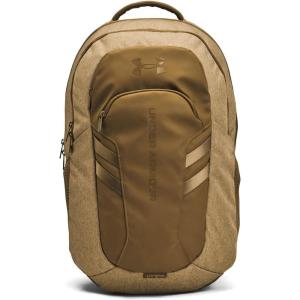 imageUnder Armour Unisex Hustle 60 Pro Backpack 001 BlackBlackBlack One Size Fits MostCoyote Brown Full HeatherCoyoteMetallic Gold