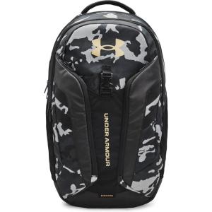 imageUnder Armour Unisex Hustle Pro Backpack Black 001Metallic Silver One Size Fits AllBlack 002Metallic Gold