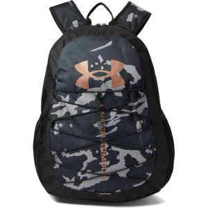imageUnder Armour UnisexAdult Hustle Sport Backpack  Midnight Navy 410Metallic Silver  One Size Fits All015 Black  Black  Metallic Light Copper