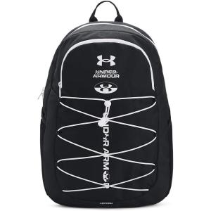 imageUnder Armour UnisexAdult Hustle Sport Backpack  Midnight Navy 410Metallic Silver  One Size Fits All019 Black  Black  White