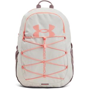 imageUnder Armour UnisexAdult Hustle Sport Backpack  Midnight Navy 410Metallic Silver  One Size Fits All115 White Clay  Tetra Gray  Aero Orange