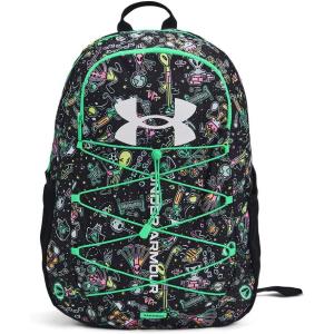 imageUnder Armour UnisexAdult Hustle Sport Backpack  Midnight Navy 410Metallic Silver  One Size Fits All299 Vapor Green  Black  White