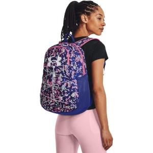 imageUnder Armour UnisexAdult Hustle Sport Backpack  Midnight Navy 410Metallic Silver  One Size Fits All456 Bauhaus Blue  Pink Punk  White
