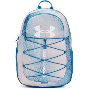 imageUnder Armour UnisexAdult Hustle Sport Backpack  Midnight Navy 410Metallic Silver  One Size Fits All466 Cosmic Blue   White