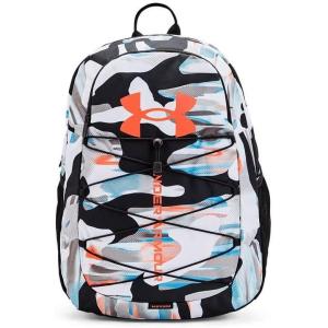 imageUnder Armour UnisexAdult Hustle Sport Backpack  Midnight Navy 410Metallic Silver  One Size Fits All559 Tin  Black  Panic Orange