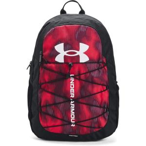 imageUnder Armour UnisexAdult Hustle Sport Backpack  Midnight Navy 410Metallic Silver  One Size Fits All601 Red  Black  White