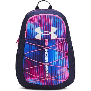 imageUnder Armour UnisexAdult Hustle Sport Backpack  Midnight Navy 410Metallic Silver  One Size Fits All652 Rebel Pink  Midnight Navy  White