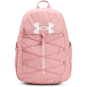 imageUnder Armour UnisexAdult Hustle Sport Backpack  Midnight Navy 410Metallic Silver  One Size Fits All673 Pink Fizz  Pink Fizz  White