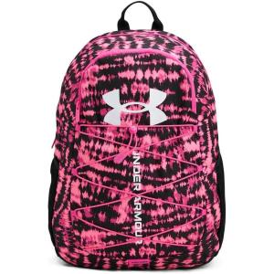imageUnder Armour UnisexAdult Hustle Sport Backpack  Midnight Navy 410Metallic Silver  One Size Fits All682 Fluo Pink  Black  White