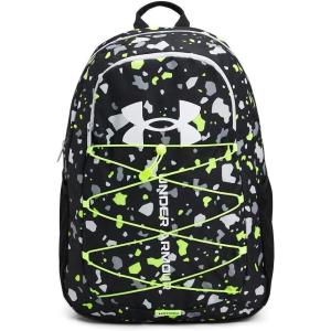imageUnder Armour UnisexAdult Hustle Sport Backpack  Midnight Navy 410Metallic Silver  One Size Fits All731 Highvis Yellow  Anthracite  White